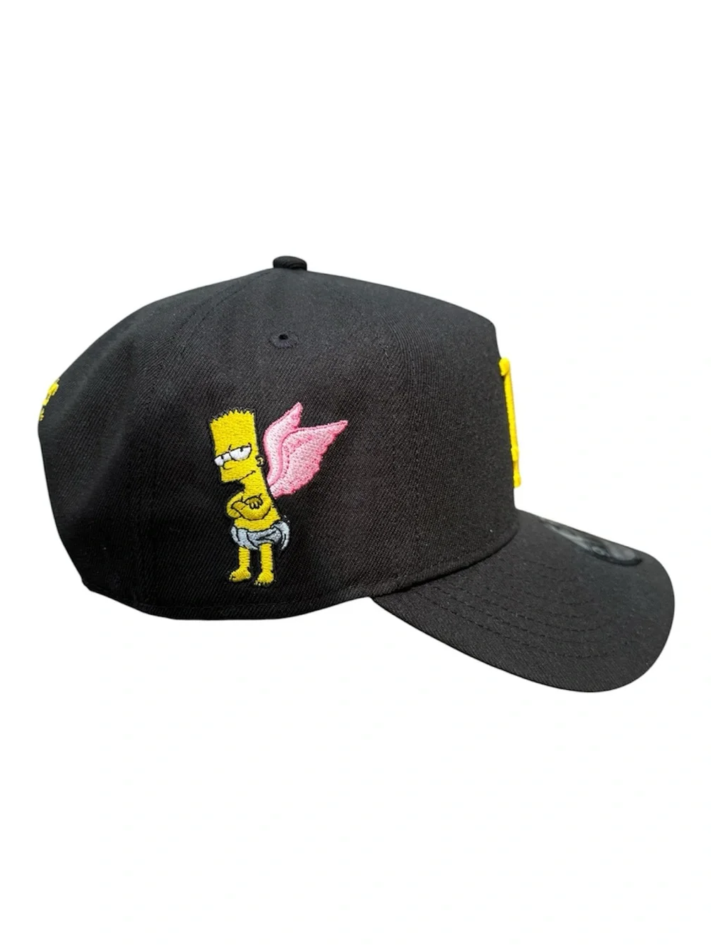 New Era LA Dodgers The Simpsons Bart Angel Black 9FORTY Adjustable Hat NWT